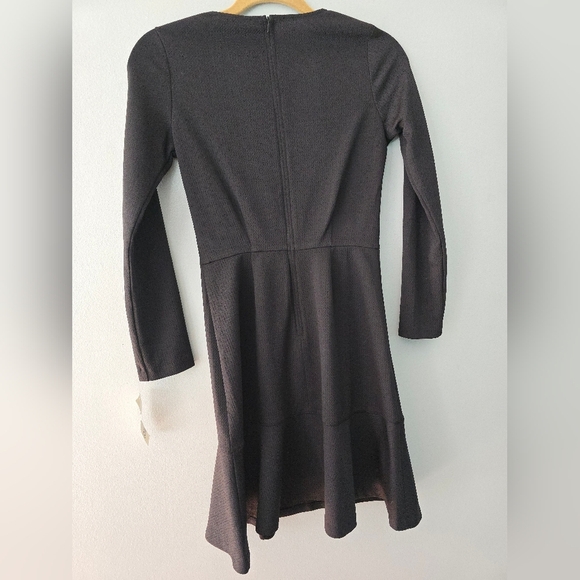 Bar III Womens Little Black Dress Small Wednesday Adams - Picture 6 of 11